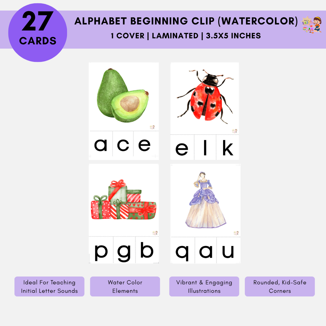 Activity Flashcard: Alphabet Beginning Sounds Clip