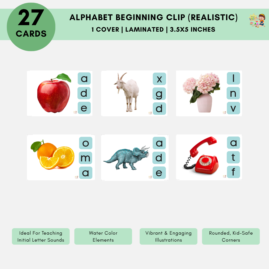 Activity Flashcard: Alphabet Beginning Sounds Clip