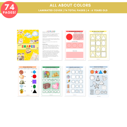 All About Shapes Workbook