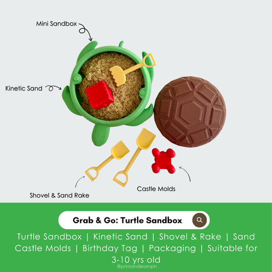 Grab & Go: Turtle Mini Sandbox