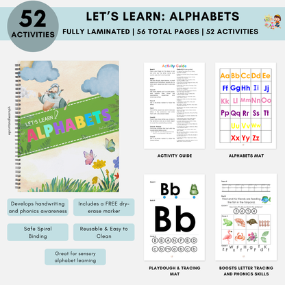 Let’s Learn: Alphabets