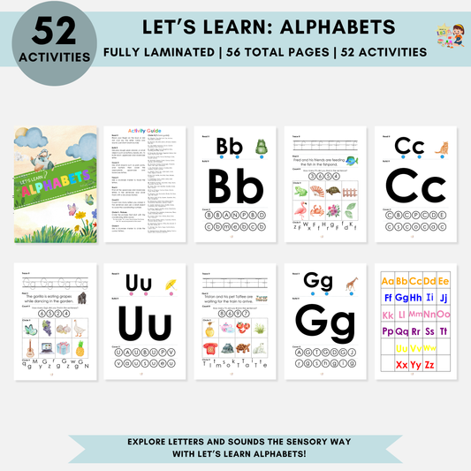 Let’s Learn: Alphabets