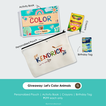 Let's Color: Animals