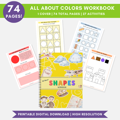 All About Shapes Workbook (Digital Only)