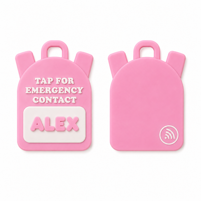 NFC Emergency Bag Tag