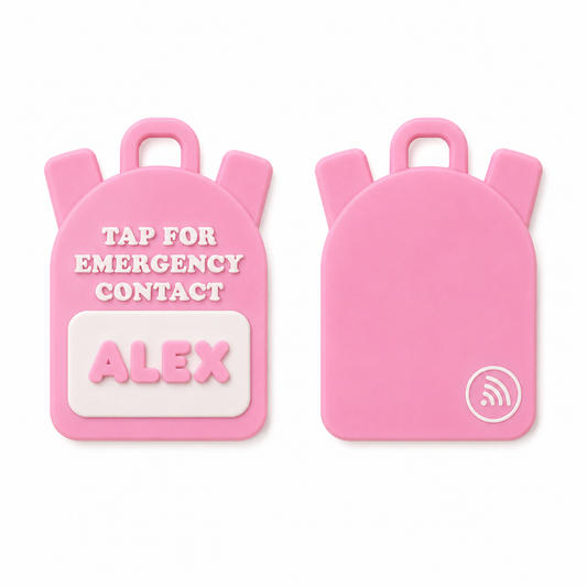 NFC Emergency Bag Tag
