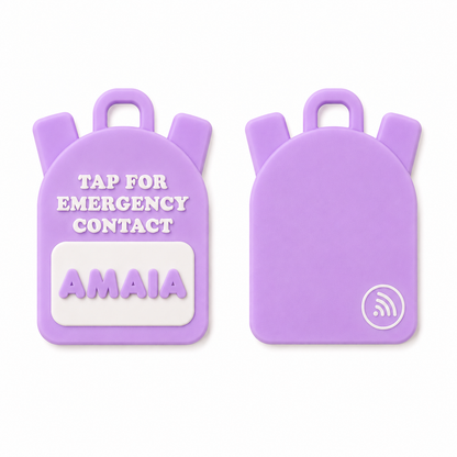 NFC Emergency Bag Tag
