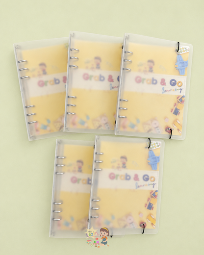 BINDER ONLY -  Binder for Grab & Go Learning with Free Cover
