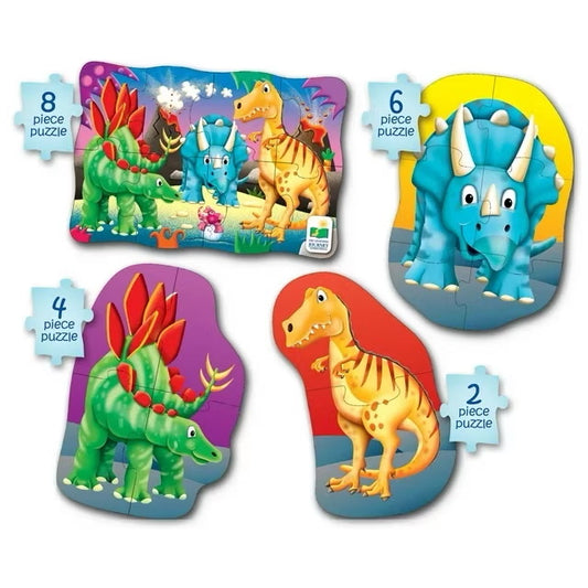 My First Puzzle - Sets 4 in A Box Puzzles Dino