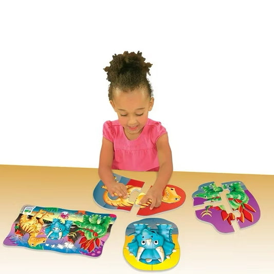 My First Puzzle - Sets 4 in A Box Puzzles Dino