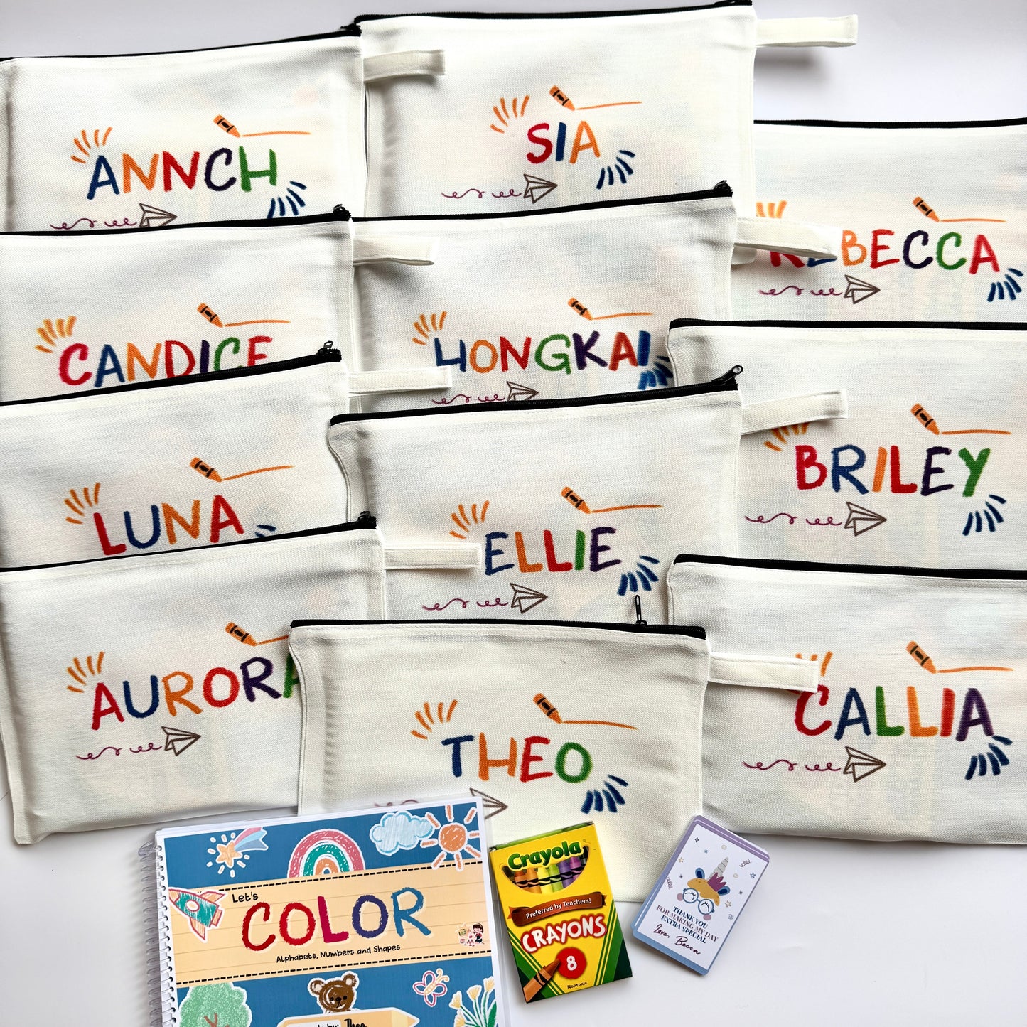 Let's Color: Alphabets, Numbers & Shapes