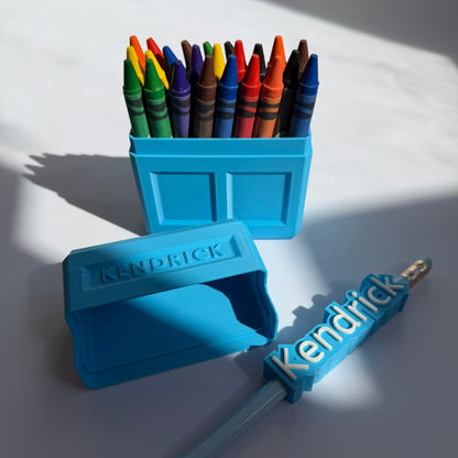 Personalized Crayon Case (Fits 24 Crayons)