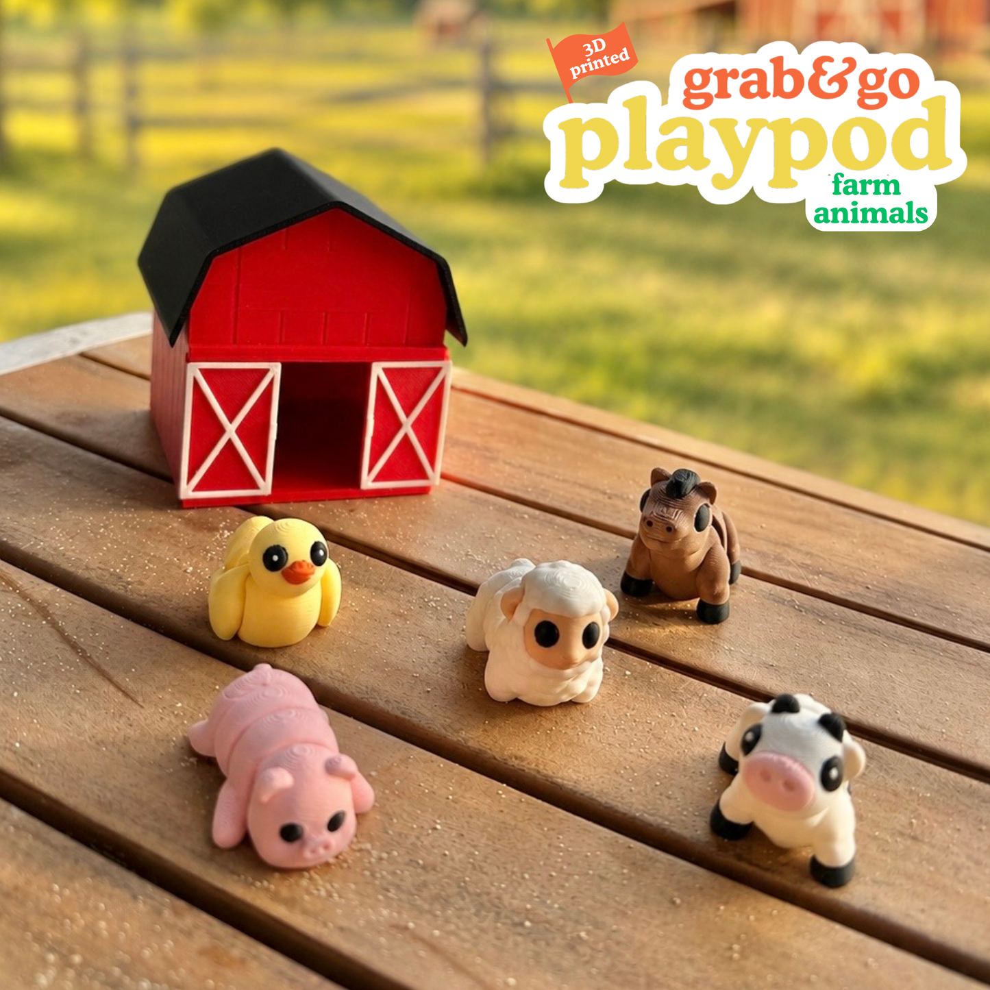 Farm Animals PlayPod