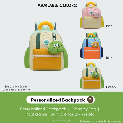 Personalized Backpack for Kids