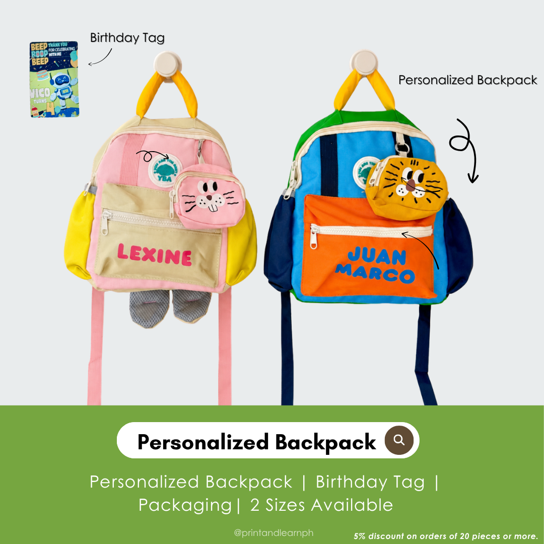 Personalized Backpack for Kids
