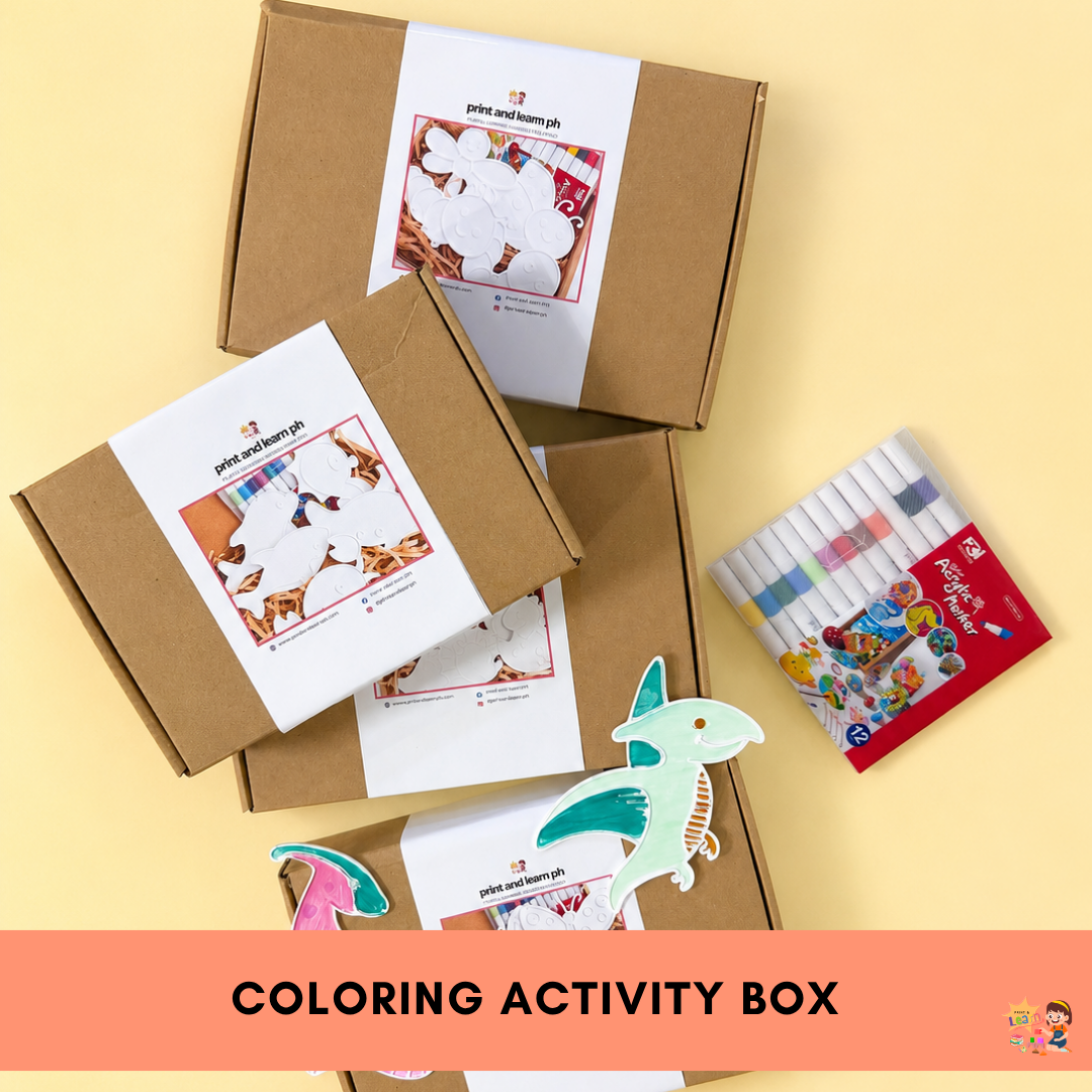 Coloring Activity Box