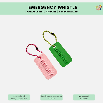 Personalized Whistle