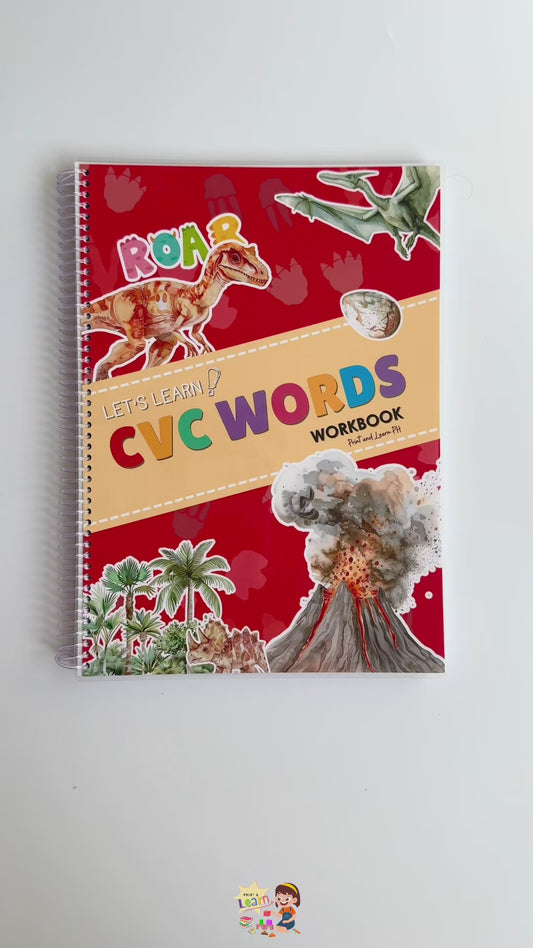 Let’s Learn: CVC Words (Workbook)