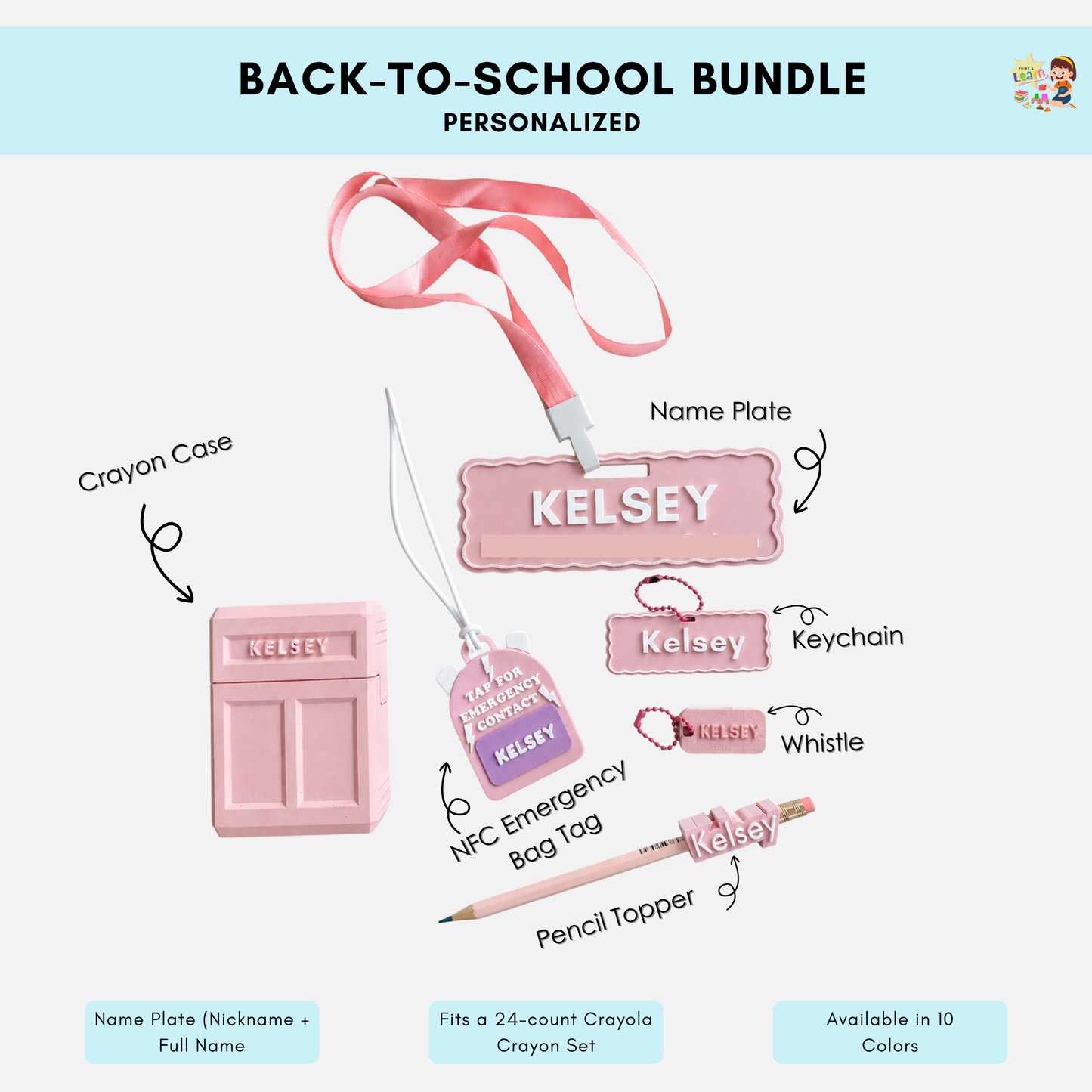 Little Learner Complete Personalized Bundle